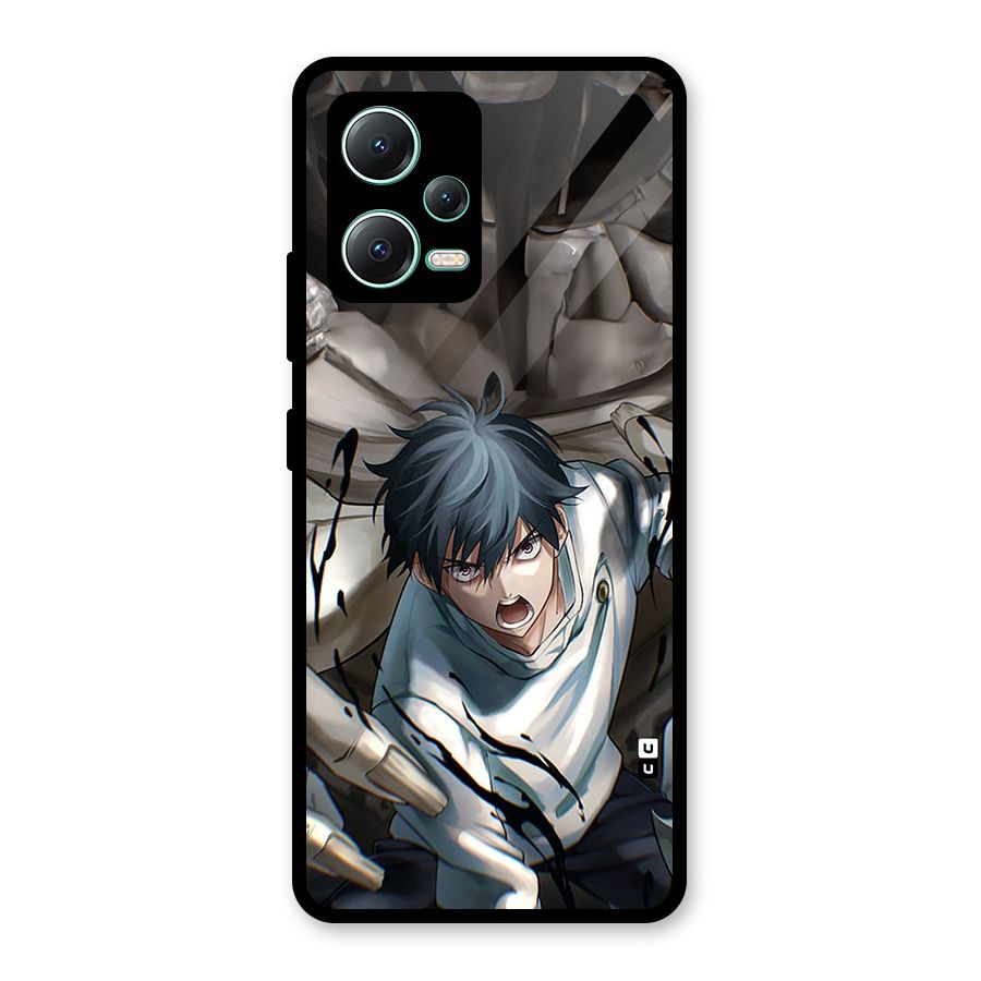 Yuta in the Battle Glass Back Case for Redmi Note 12 5G