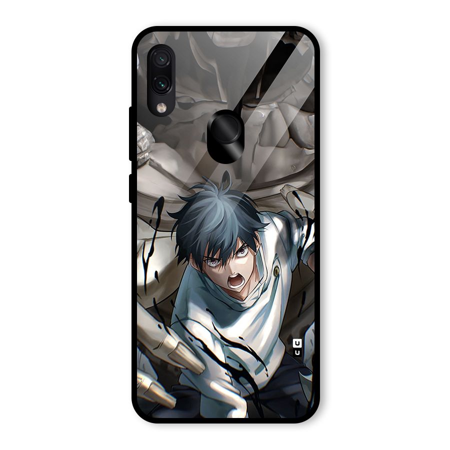 Yuta in the Battle Glass Back Case for Redmi Note 7