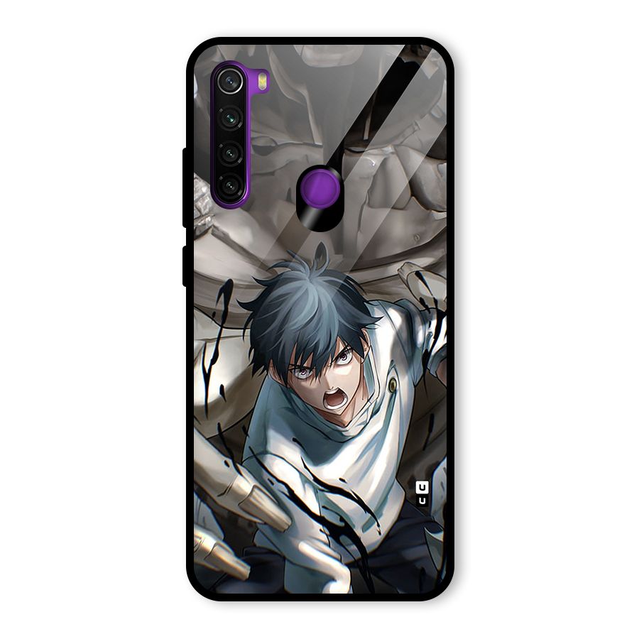 Yuta in the Battle Glass Back Case for Redmi Note 8