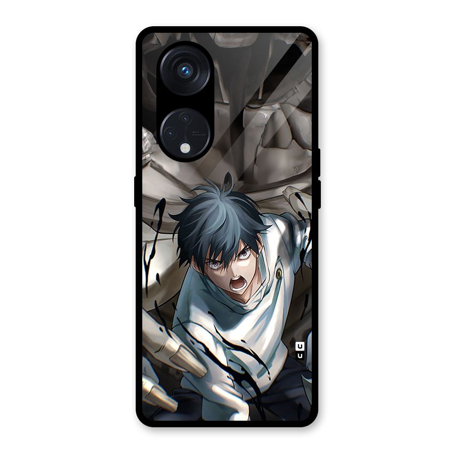 Yuta in the Battle Glass Back Case for Reno8 T 5G