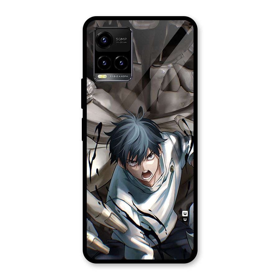 Yuta in the Battle Glass Back Case for Vivo Y21T