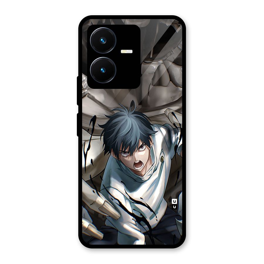 Yuta in the Battle Glass Back Case for Vivo Y22s