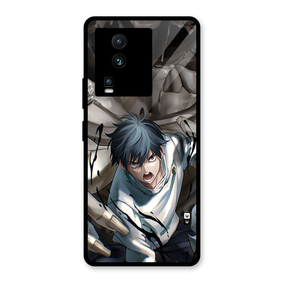 Yuta in the Battle Glass Back Case for Vivo iQOO Neo 7