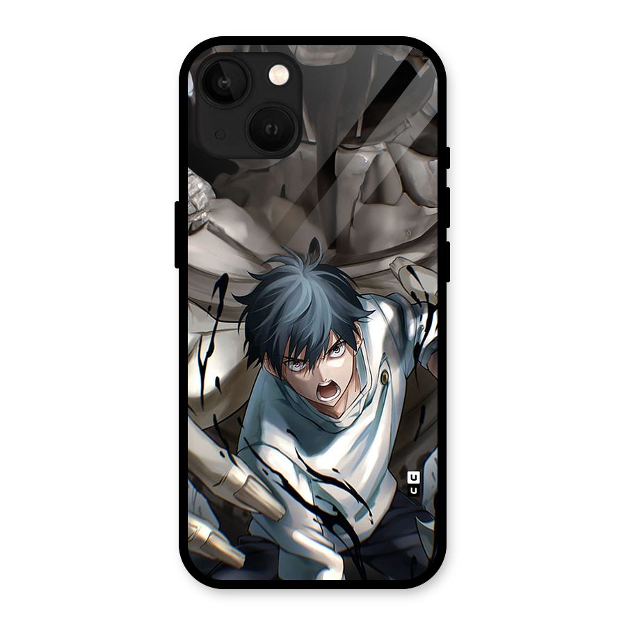 Yuta in the Battle Glass Back Case for iPhone 13