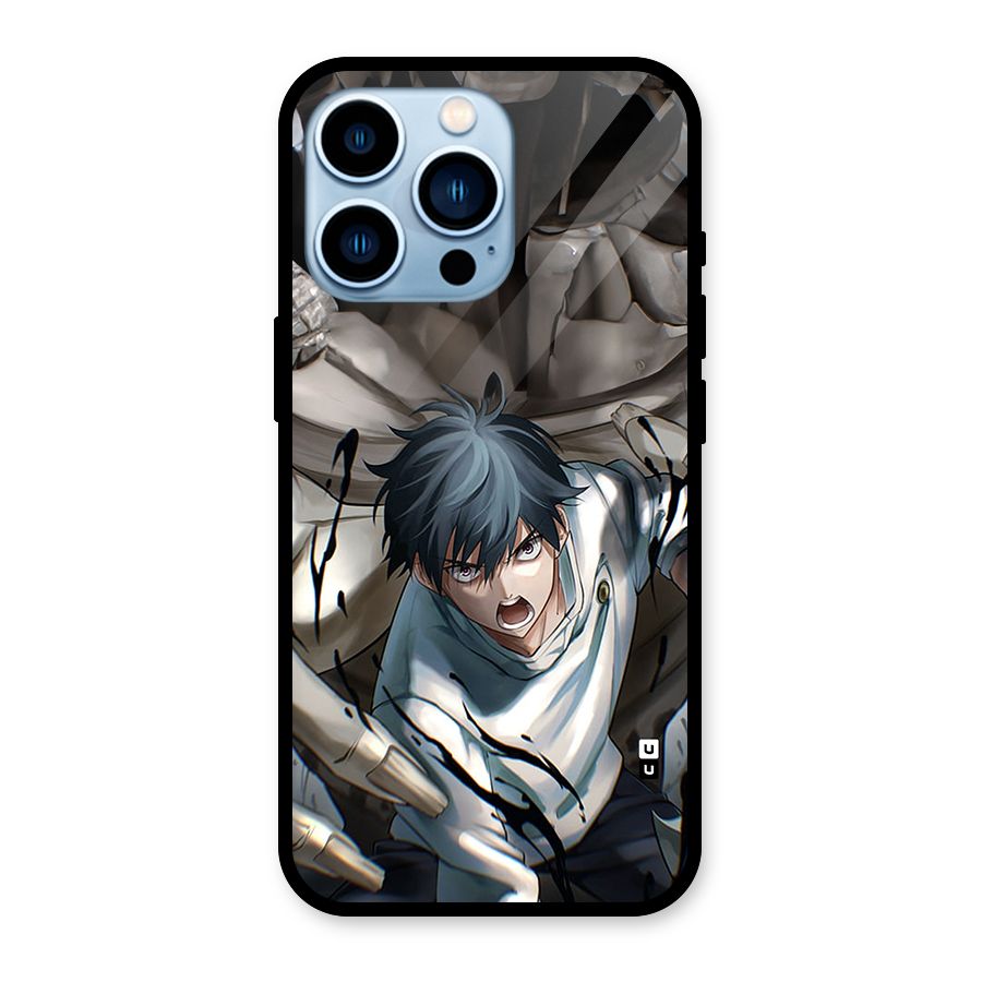 Yuta in the Battle Glass Back Case for iPhone 13 Pro
