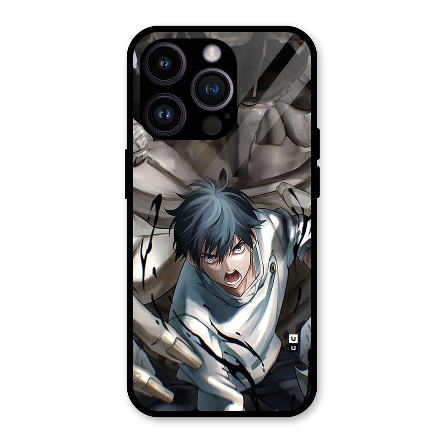 Yuta in the Battle Glass Back Case for iPhone 14 Pro