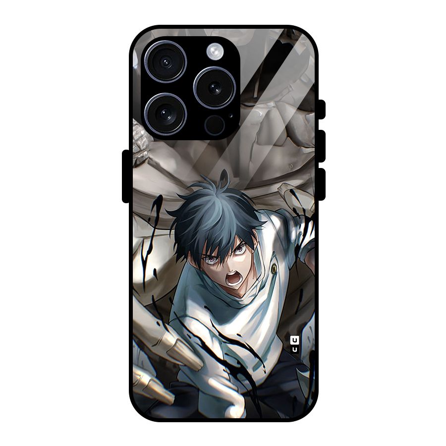 Yuta in the Battle Glass Back Case for iPhone 15 Pro