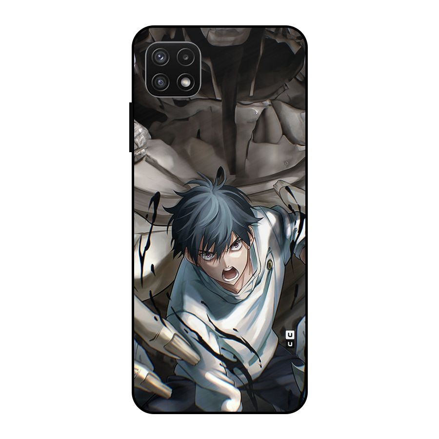 Yuta in the Battle Metal Back Case for Galaxy A22 5G