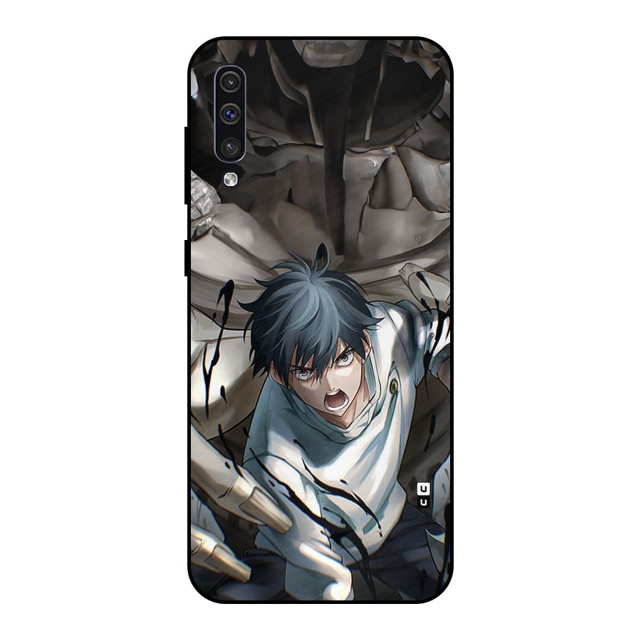 Yuta in the Battle Metal Back Case for Galaxy A50