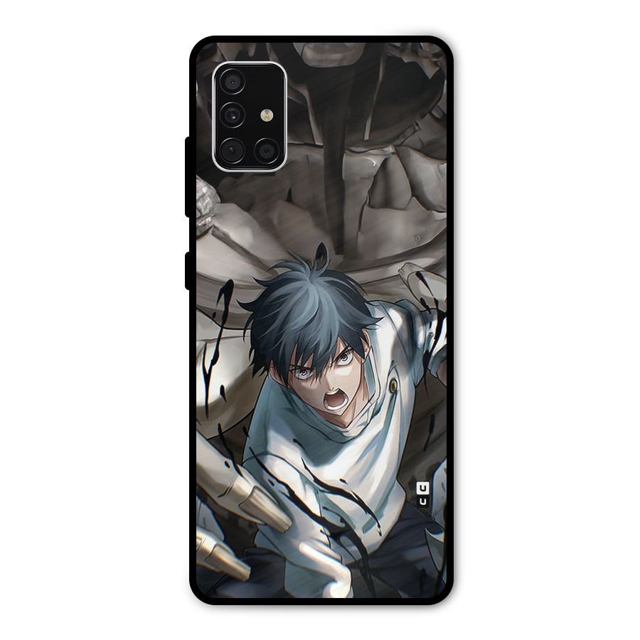 Yuta in the Battle Metal Back Case for Galaxy A51