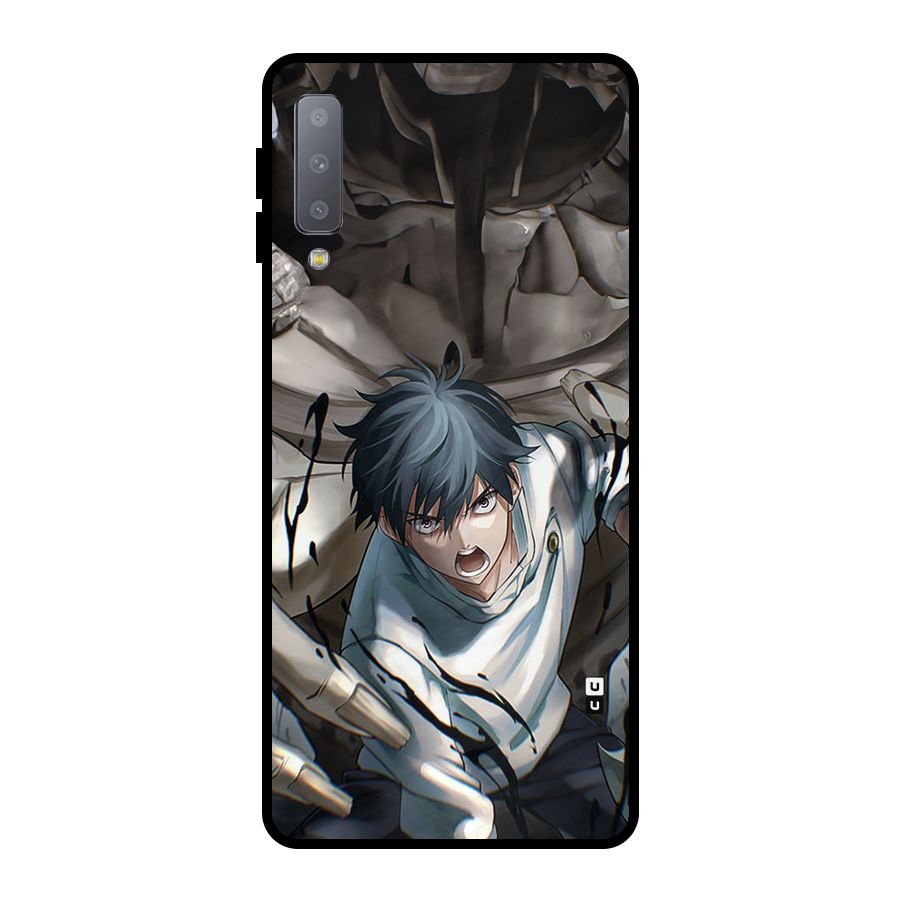 Yuta in the Battle Metal Back Case for Galaxy A7 (2018)