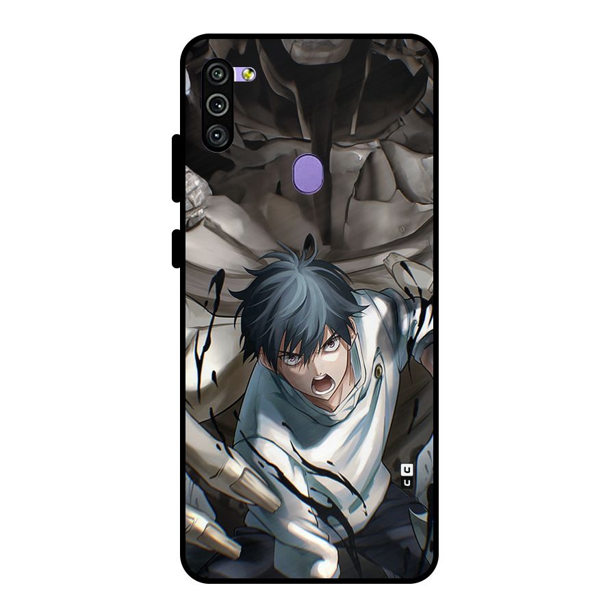 Yuta in the Battle Metal Back Case for Galaxy M11