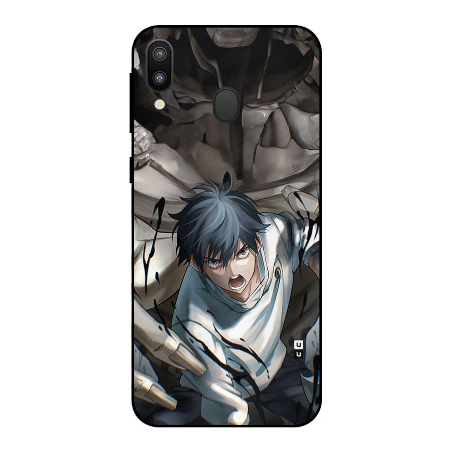 Yuta in the Battle Metal Back Case for Galaxy M20