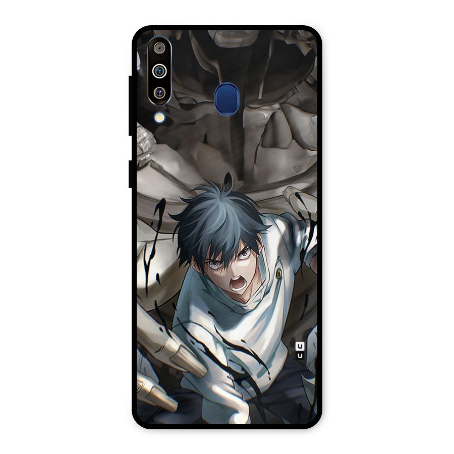 Yuta in the Battle Metal Back Case for Galaxy M30