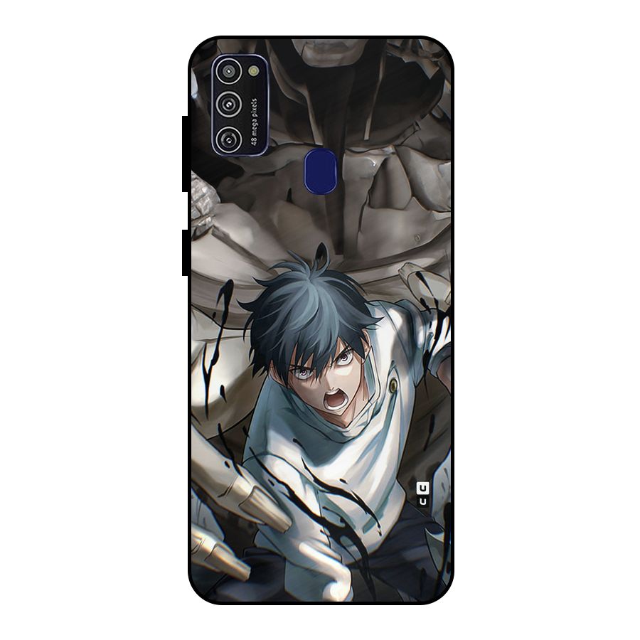 Yuta in the Battle Metal Back Case for Galaxy M30s