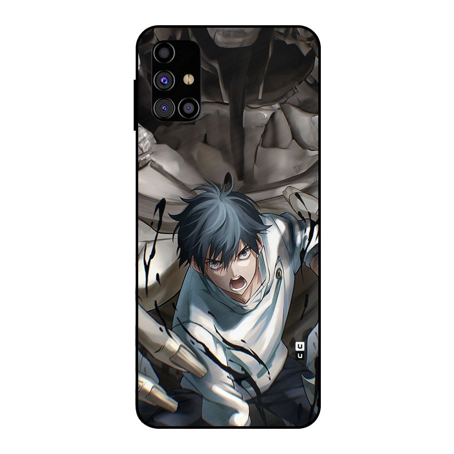 Yuta in the Battle Metal Back Case for Galaxy M31s