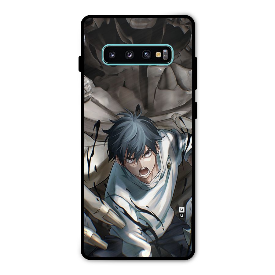 Yuta in the Battle Metal Back Case for Galaxy S10 Plus