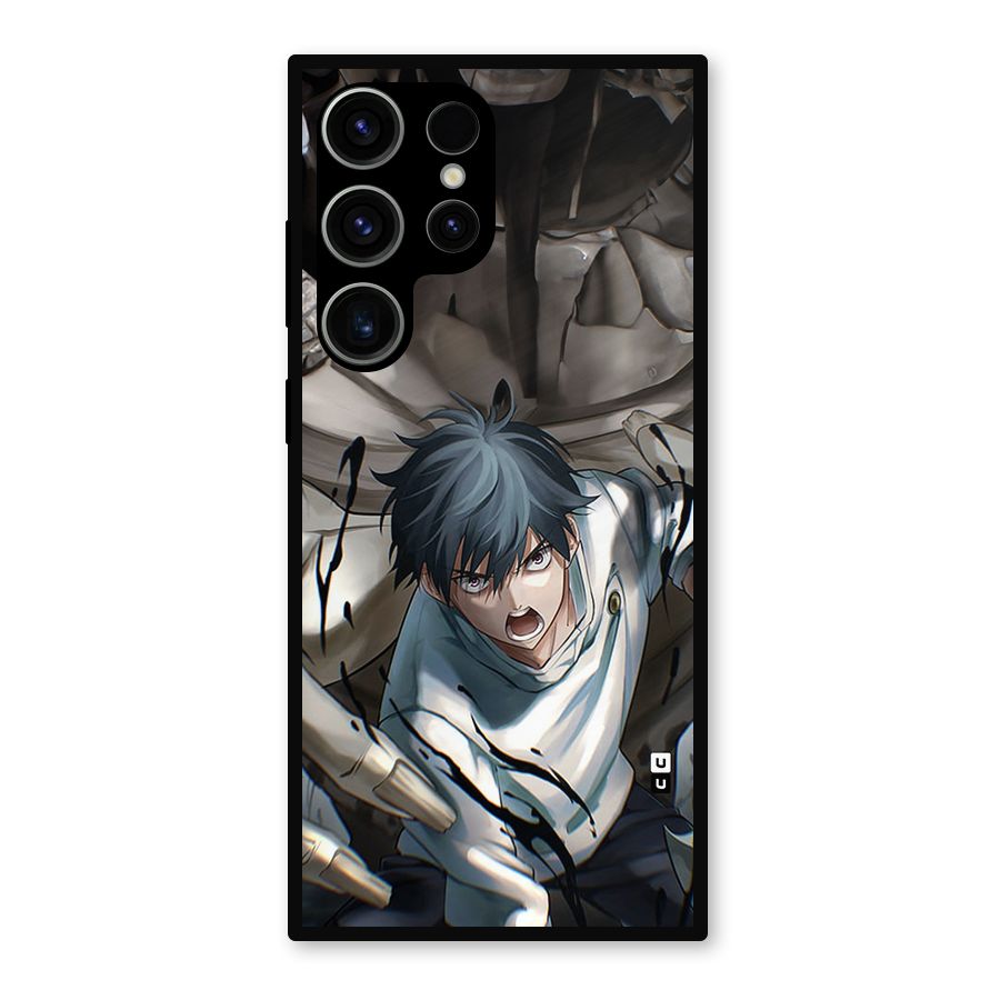 Yuta in the Battle Metal Back Case for Galaxy S23 Ultra
