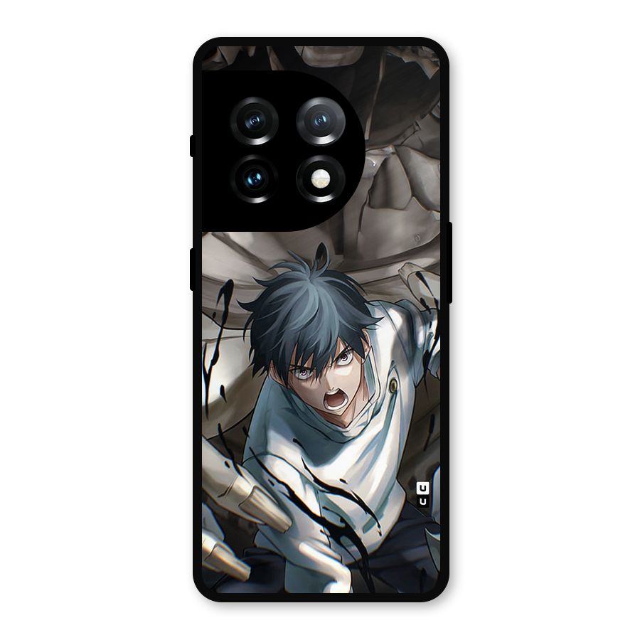 Yuta in the Battle Metal Back Case for OnePlus 11