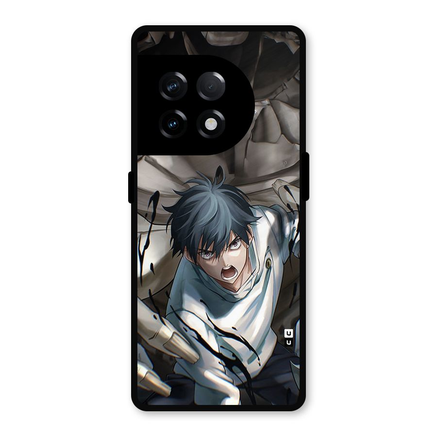 Yuta in the Battle Metal Back Case for OnePlus 11R