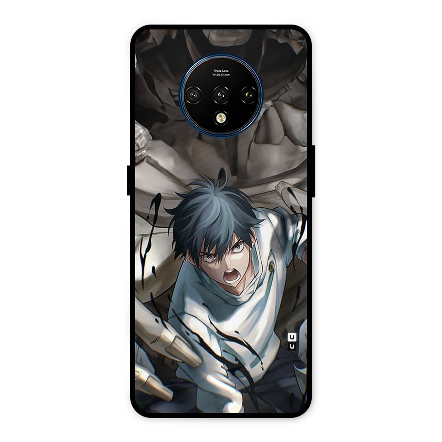 Yuta in the Battle Metal Back Case for OnePlus 7T
