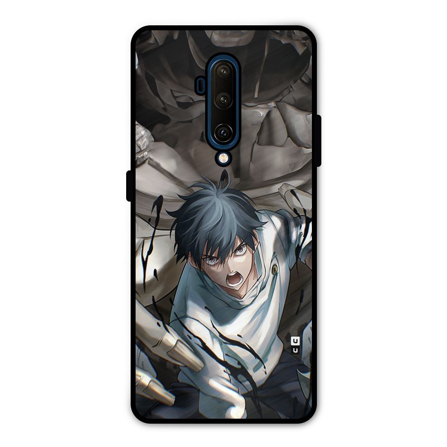 Yuta in the Battle Metal Back Case for OnePlus 7T Pro