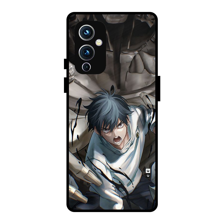 Yuta in the Battle Metal Back Case for OnePlus 9