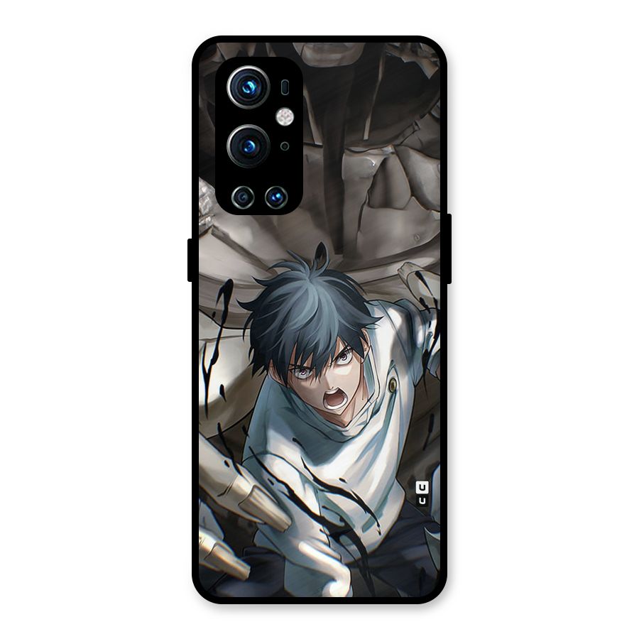 Yuta in the Battle Metal Back Case for OnePlus 9 Pro