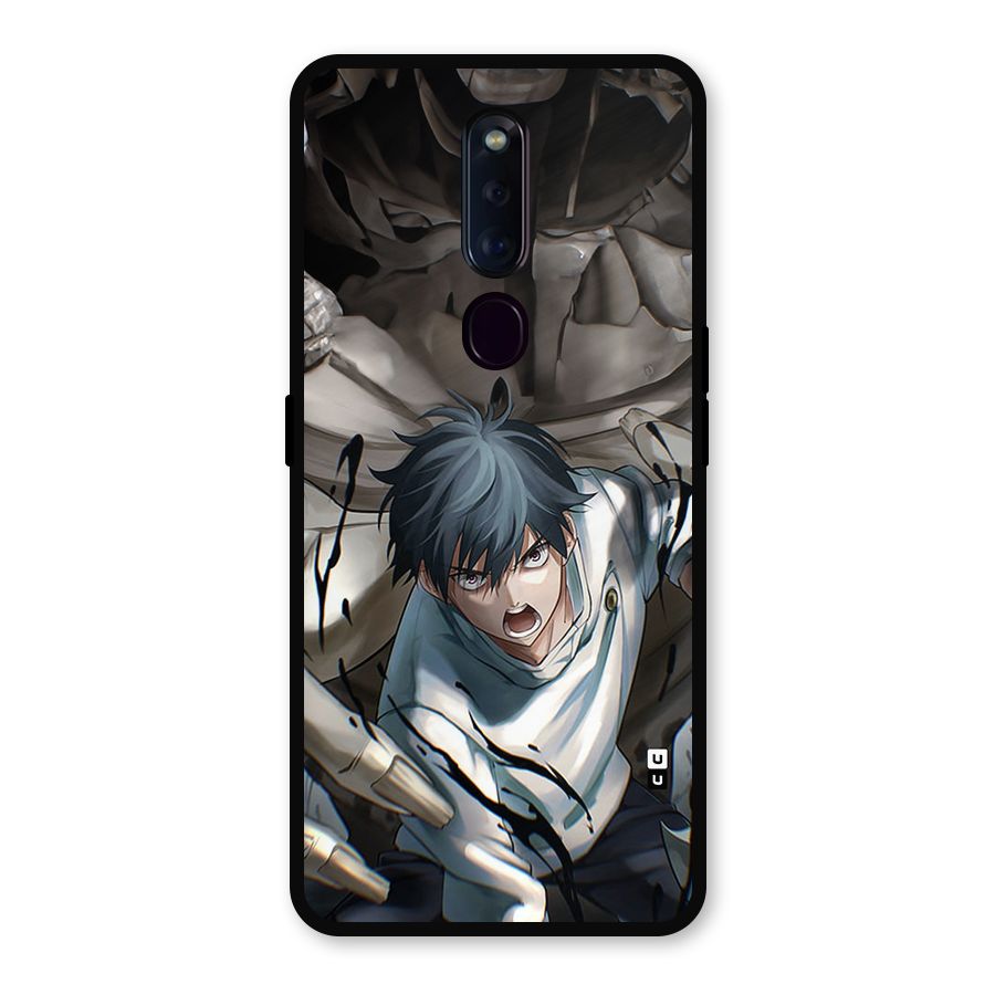 Yuta in the Battle Metal Back Case for Oppo F11 Pro