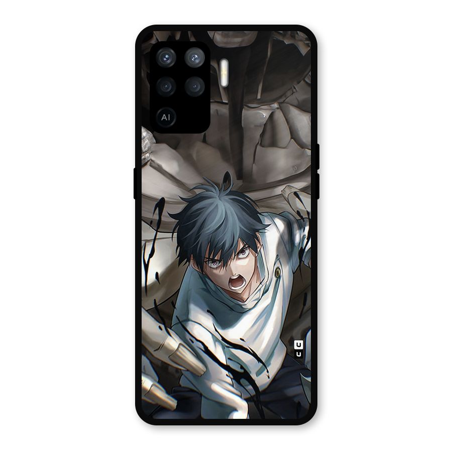 Yuta in the Battle Metal Back Case for Oppo F19 Pro