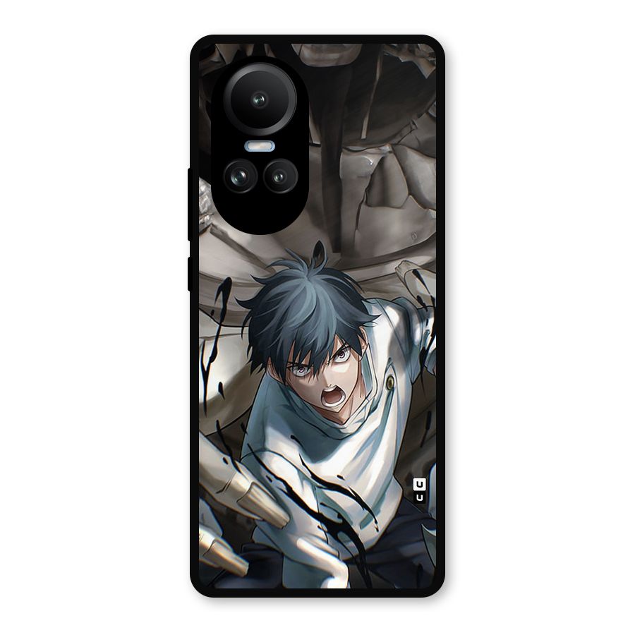 Yuta in the Battle Metal Back Case for Oppo Reno10 Pro