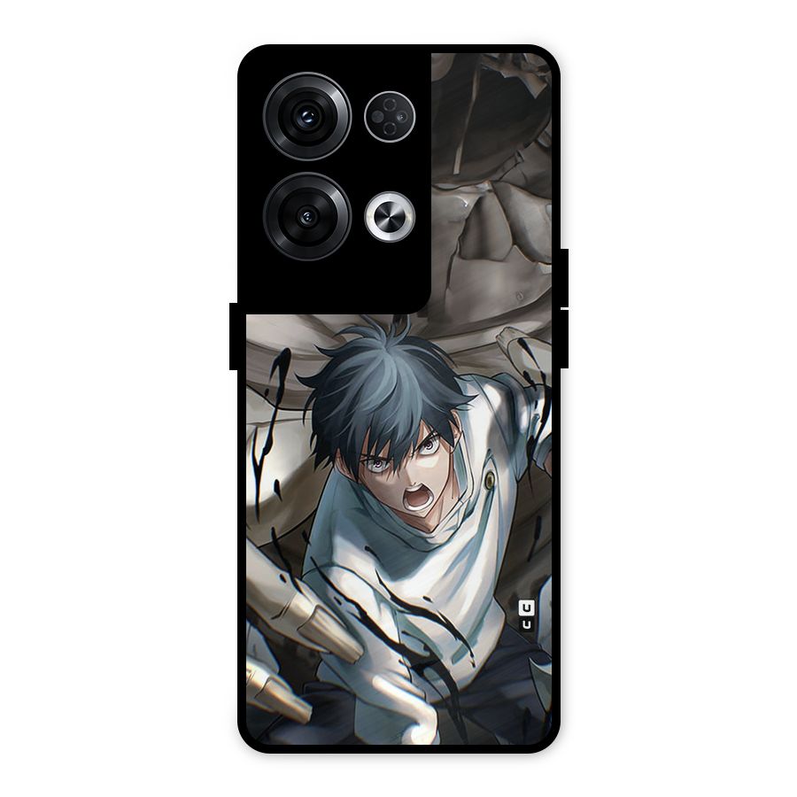 Yuta in the Battle Metal Back Case for Oppo Reno8 Pro 5G