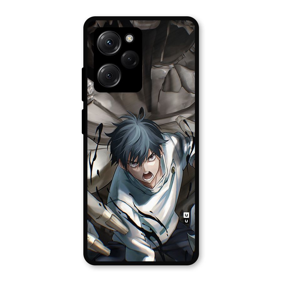 Yuta in the Battle Metal Back Case for Poco X5 Pro