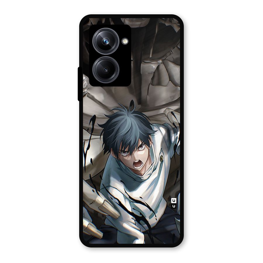 Yuta in the Battle Metal Back Case for Realme 10 Pro