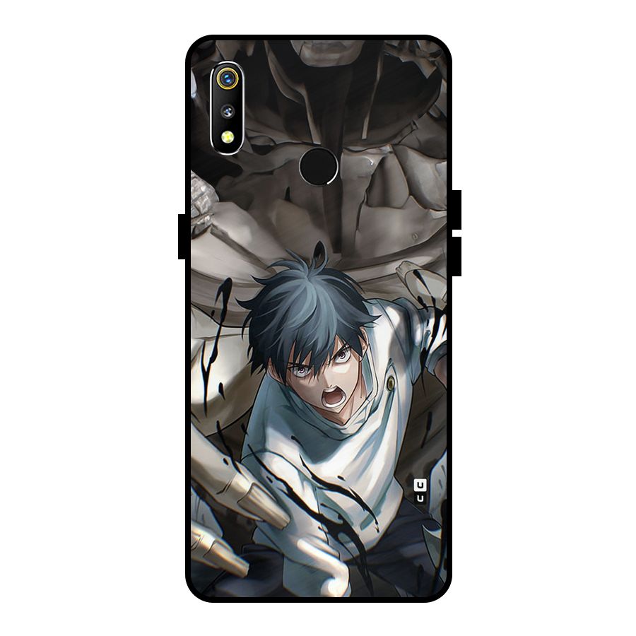 Yuta in the Battle Metal Back Case for Realme 3i