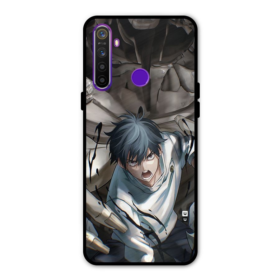 Yuta in the Battle Metal Back Case for Realme 5