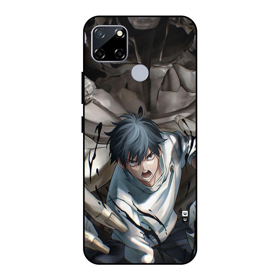 Yuta in the Battle Metal Back Case for Realme Narzo 20