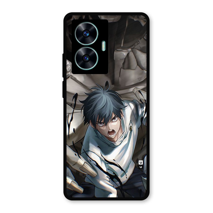 Yuta in the Battle Metal Back Case for Realme Narzo N55