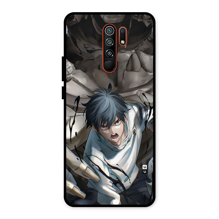 Yuta in the Battle Metal Back Case for Redmi 9 Prime