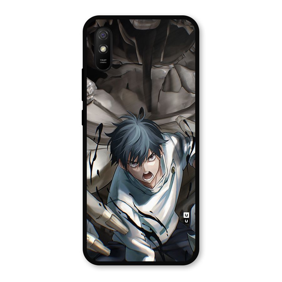 Yuta in the Battle Metal Back Case for Redmi 9i