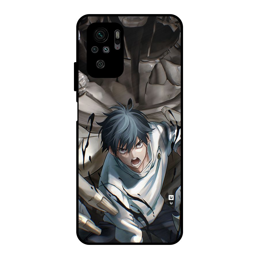 Yuta in the Battle Metal Back Case for Redmi Note 10S