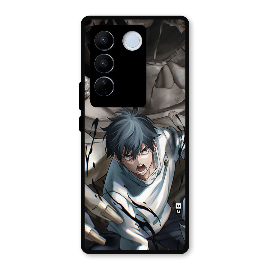 Yuta in the Battle Metal Back Case for Vivo V27