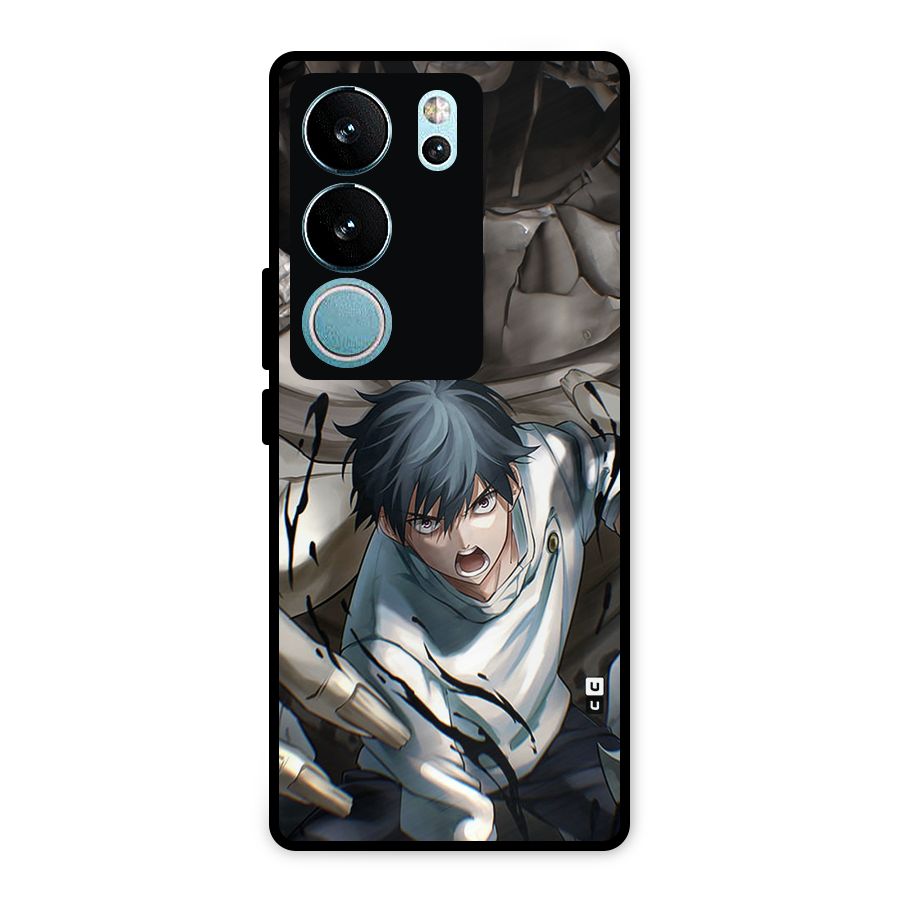 Yuta in the Battle Metal Back Case for Vivo V29 Pro