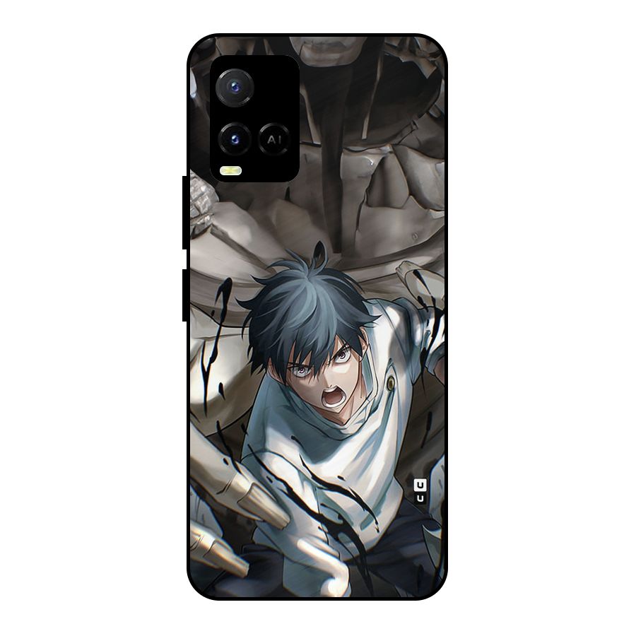 Yuta in the Battle Metal Back Case for Vivo Y21G