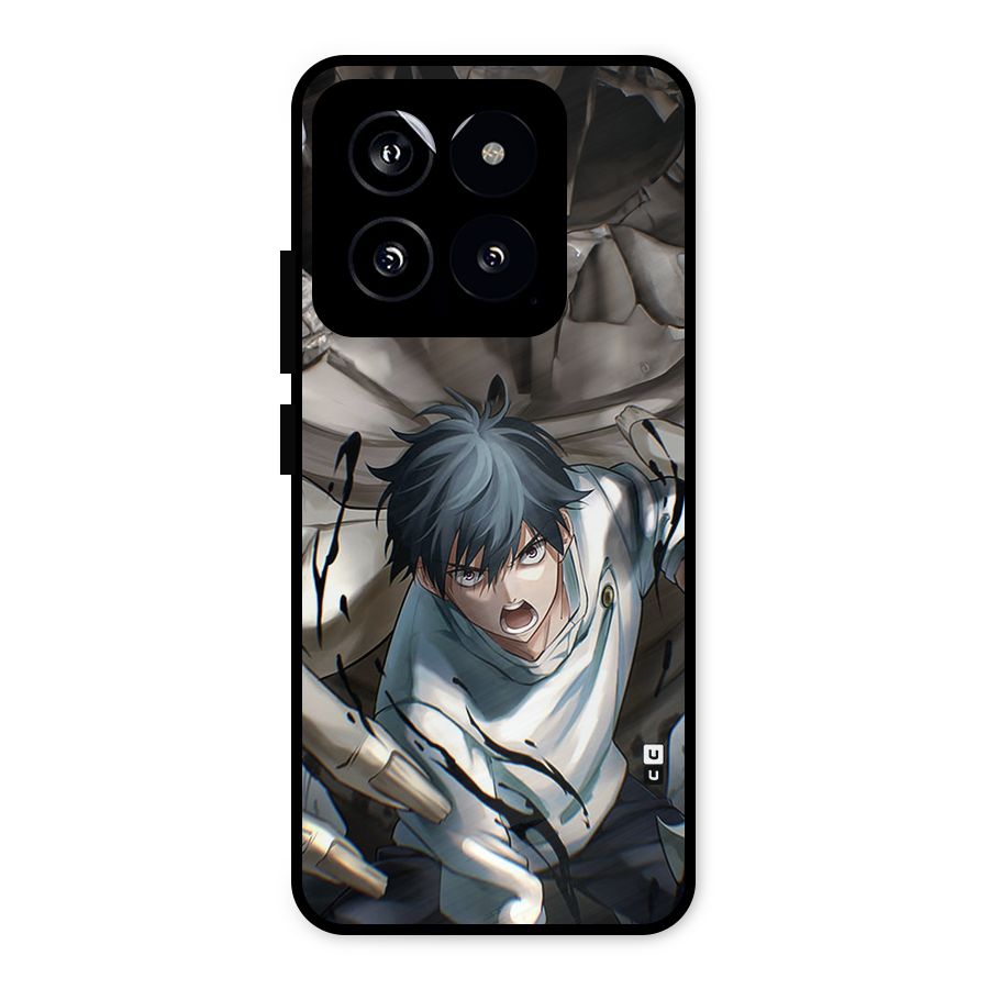 Yuta in the Battle Metal Back Case for Xiaomi 14