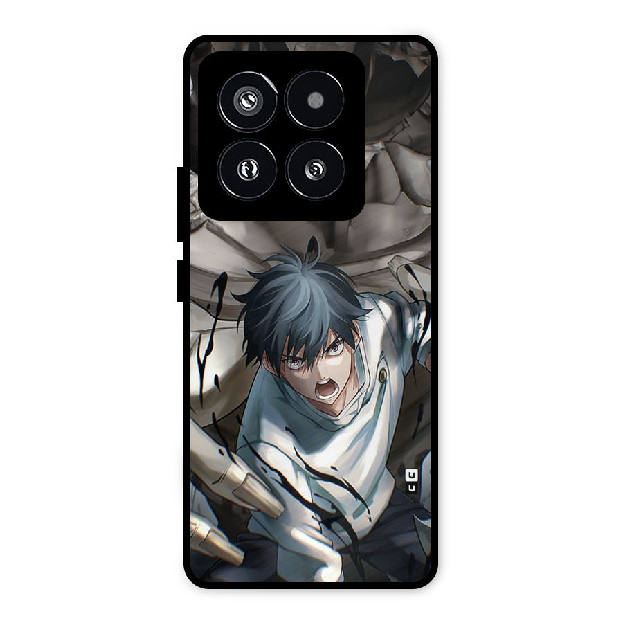 Yuta in the Battle Metal Back Case for Xiaomi 14 Pro