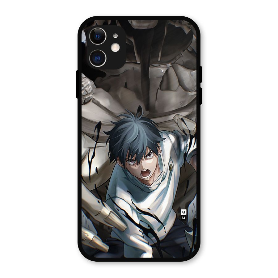 Yuta in the Battle Metal Back Case for iPhone 11