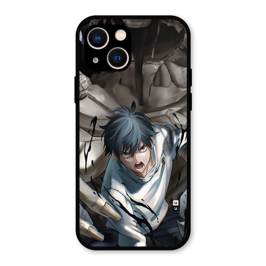 Yuta in the Battle Metal Back Case for iPhone 13