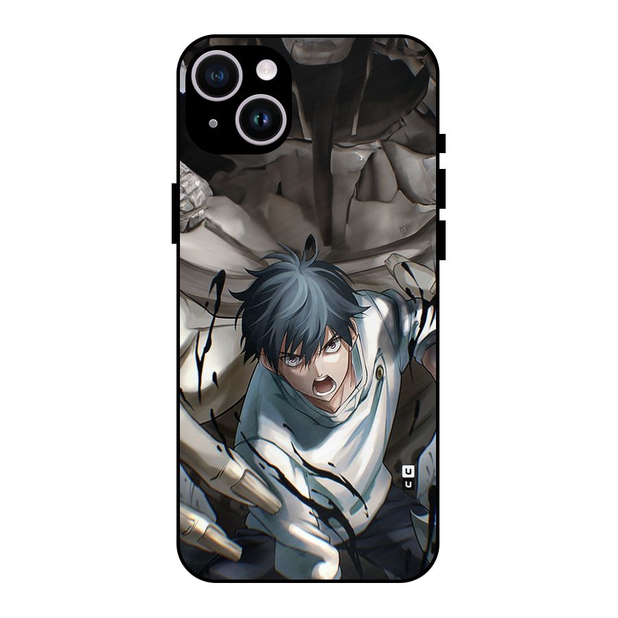 Yuta in the Battle Metal Back Case for iPhone 14 Plus