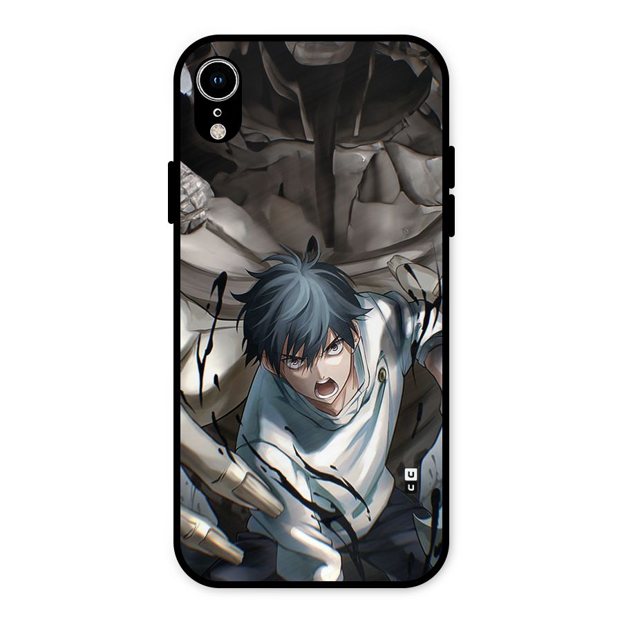 Yuta in the Battle Metal Back Case for iPhone XR
